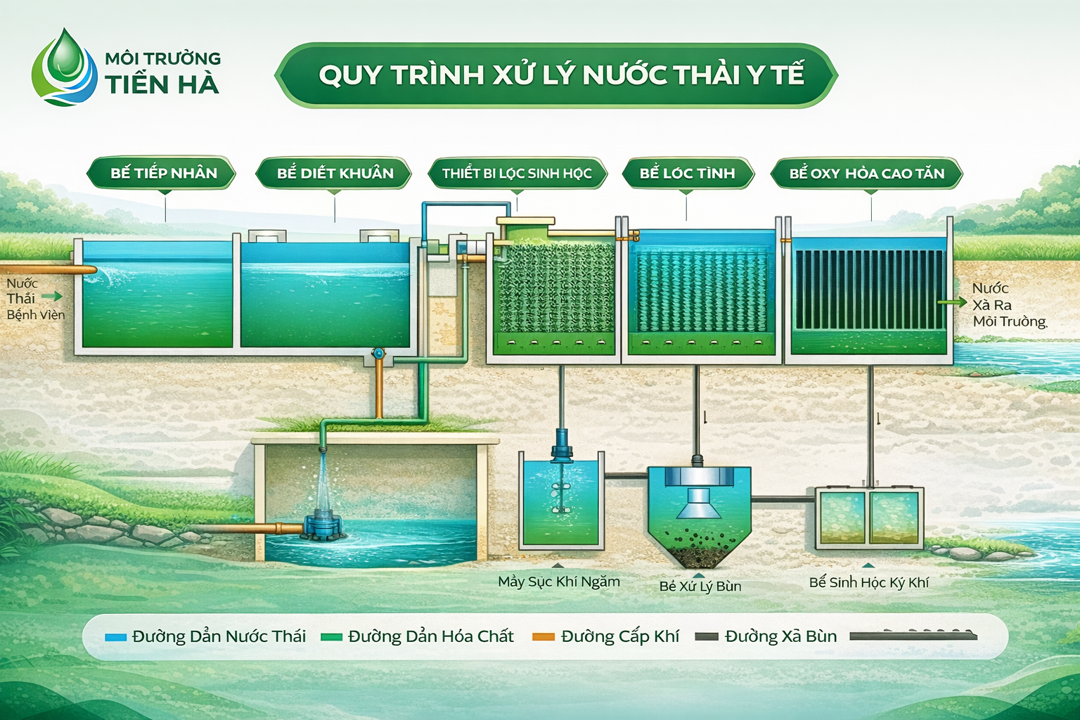 Giải pháp xử lý nước thải