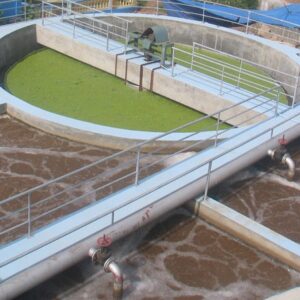 Bể lắng xử lý nước thải