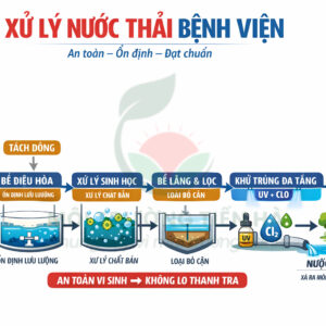 Hệ thống xử lý nước thải bệnh viện