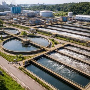 Hệ thống xử lý nước thải công nghiệp thực té 2 Hệ thống xử lý nước thải công nghiệp thực té