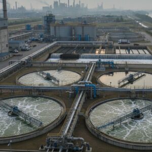 Hệ thống xử lý nước thải công nghiệp thực té Hệ thống xử lý nước thải xi mạ luyện kim