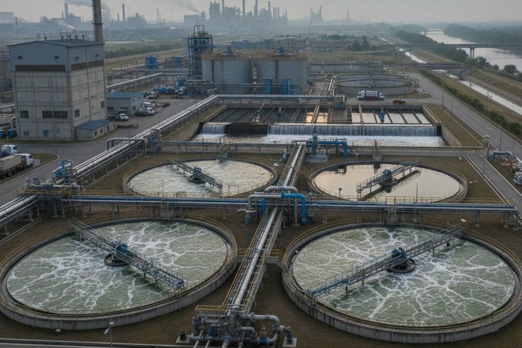 Hệ thống xử lý nước thải xi mạ luyện kim