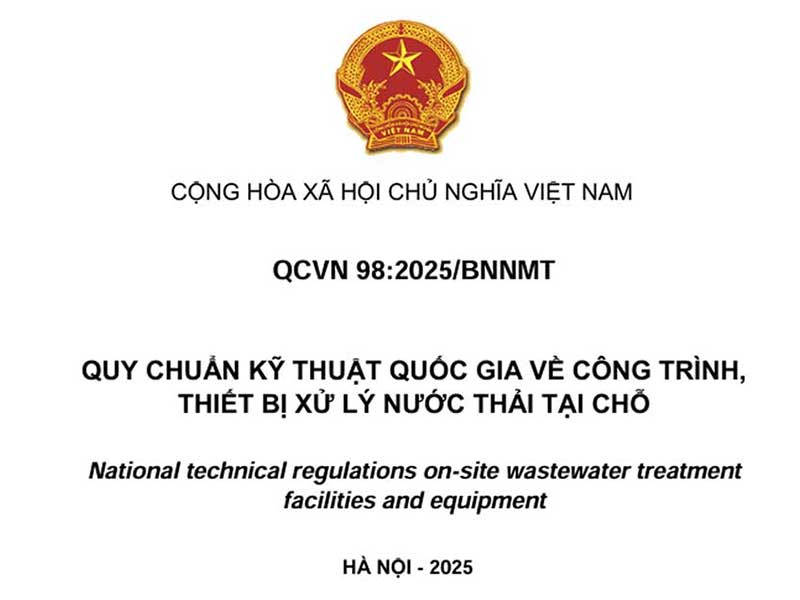 QCVN 98:2025/BNNMT